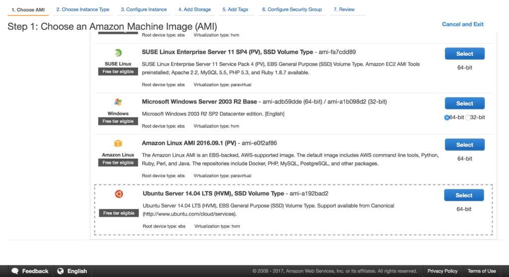 PrestaShop PostgreSQL: AWS EC2 instance